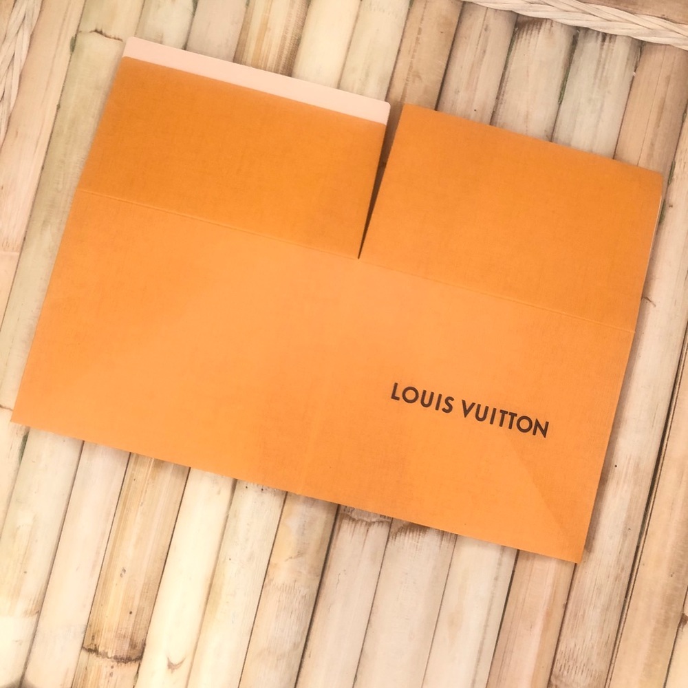 Louis Vuitton Gift Box Candle Wrapper Home Decor Photo Prop Background LV Swag - Picture 4 of 7